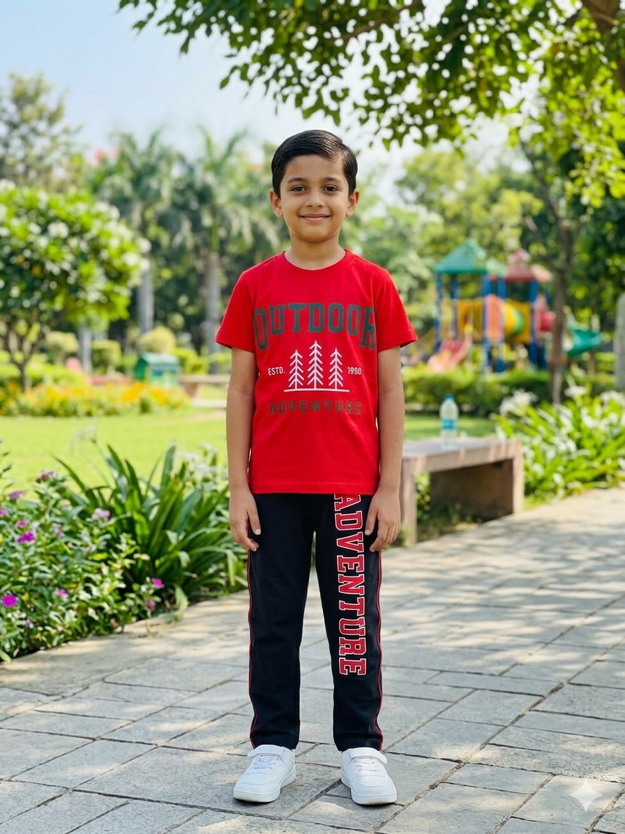 Boys Full Pant 1-2