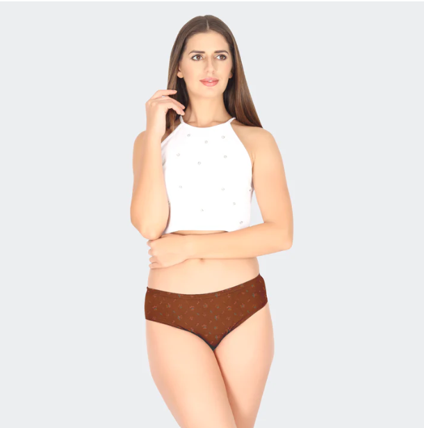 Prithvi Flower Print Panties (Random Colors)