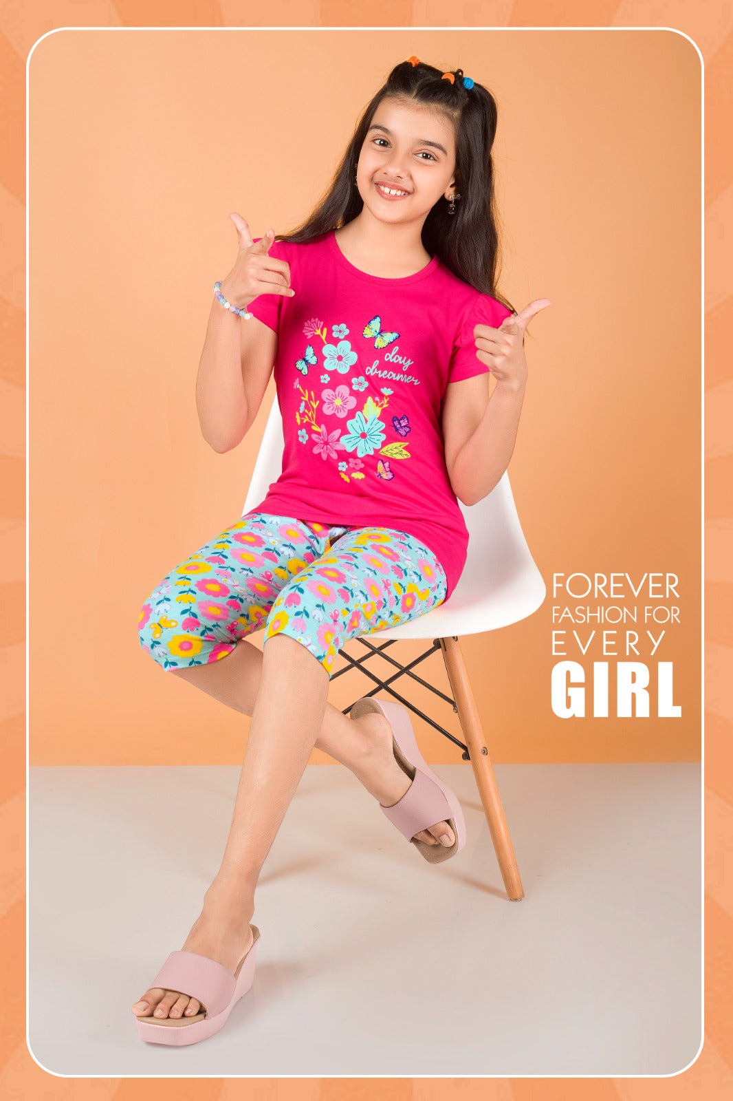 Girls Capri Set - GC005
