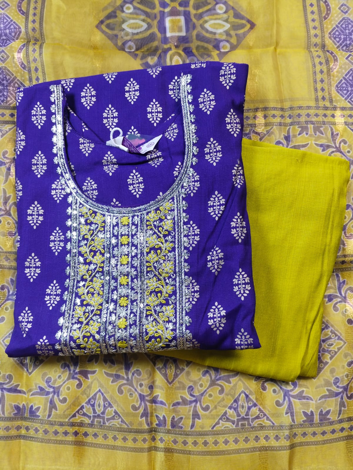 Foil Print Chudidhar-FPC001