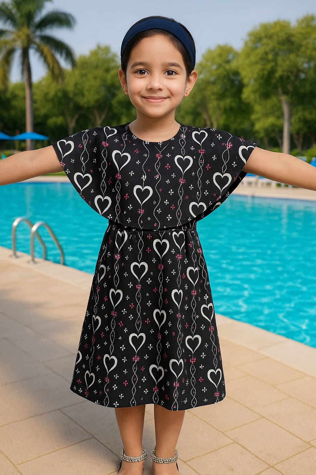 Girls Nomo Ducks Coat Model-GNCM004