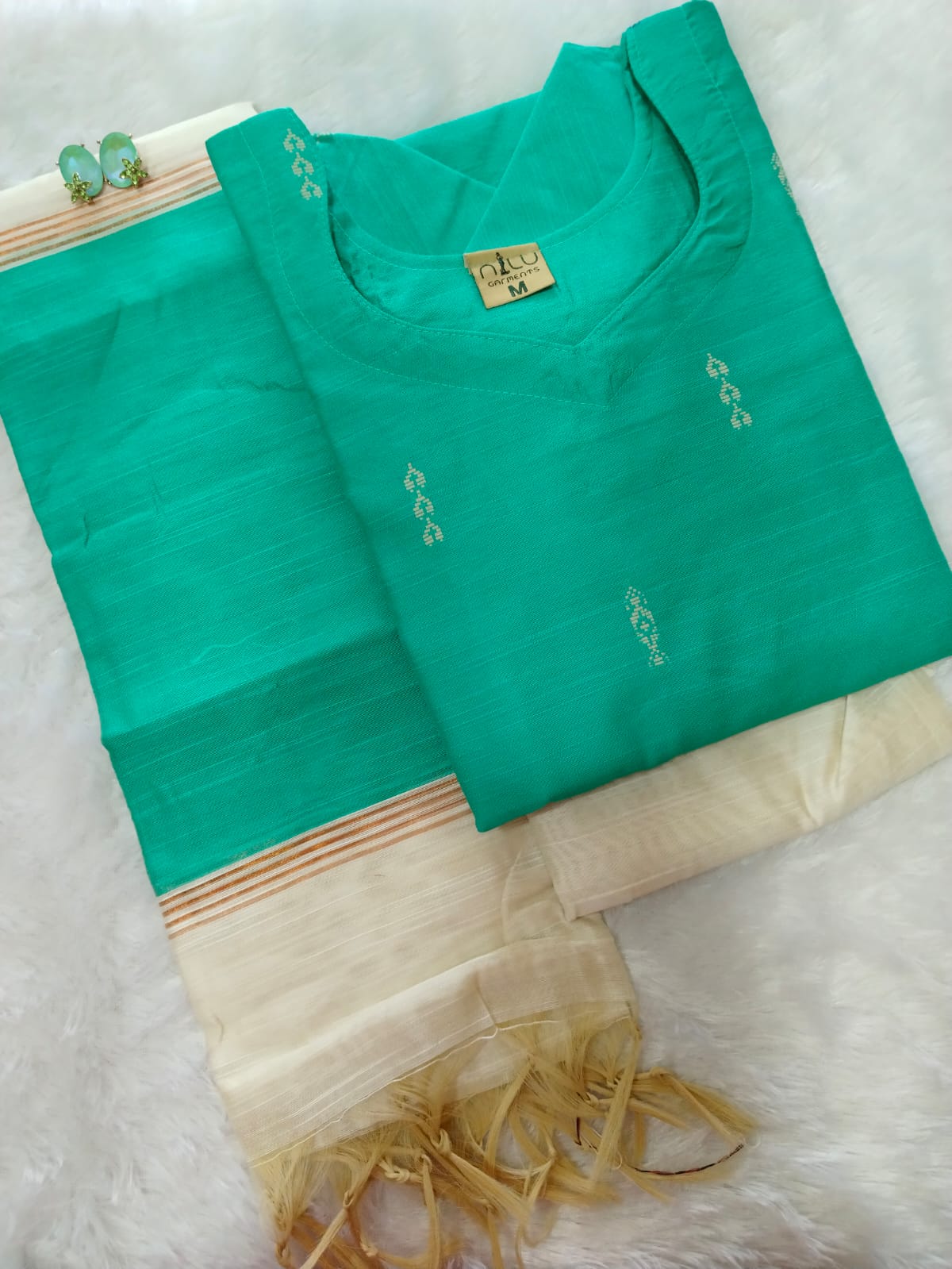 Raw Silk Salwar Set (SS1001)