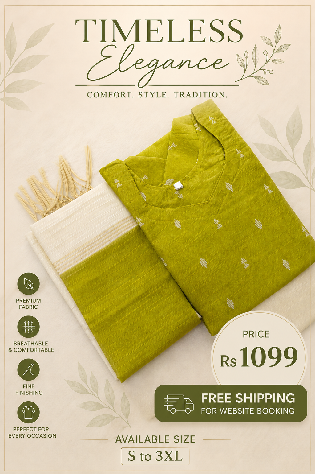 Raw Silk Salwar Set (SS1002)