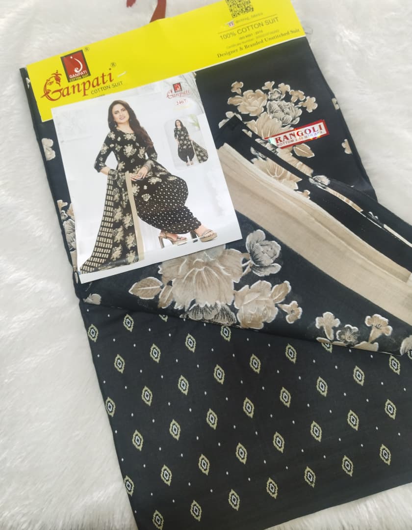 Cotton Chudidhar Material (CCM016)
