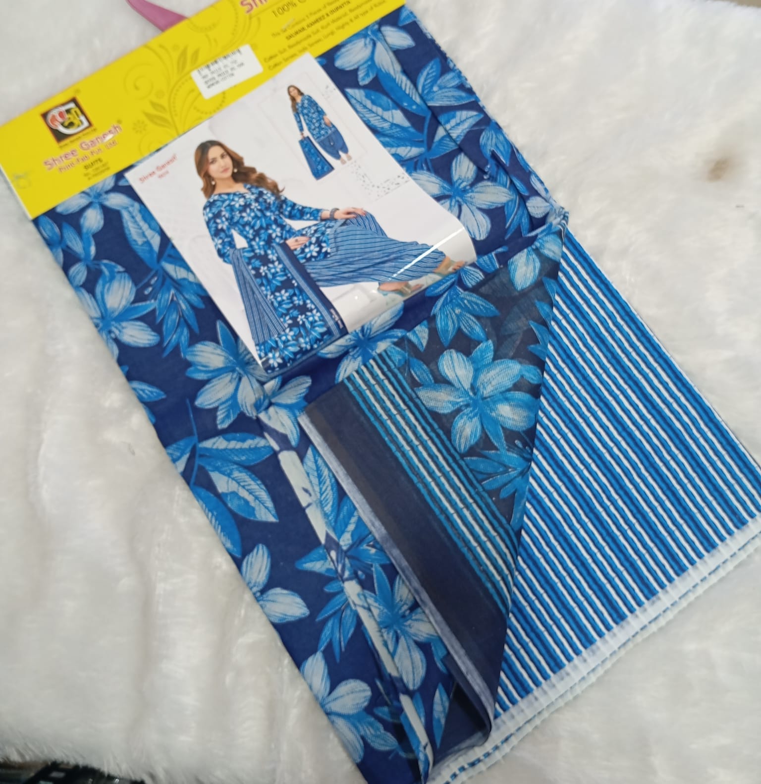 Cotton Chudidhar Material (CCM018)