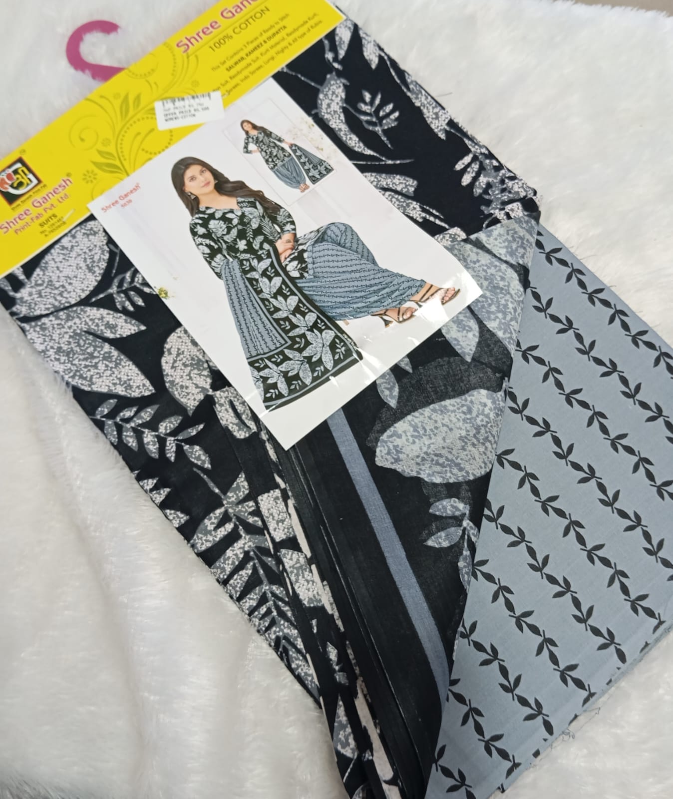 Cotton Chudidhar Material (CCM021)
