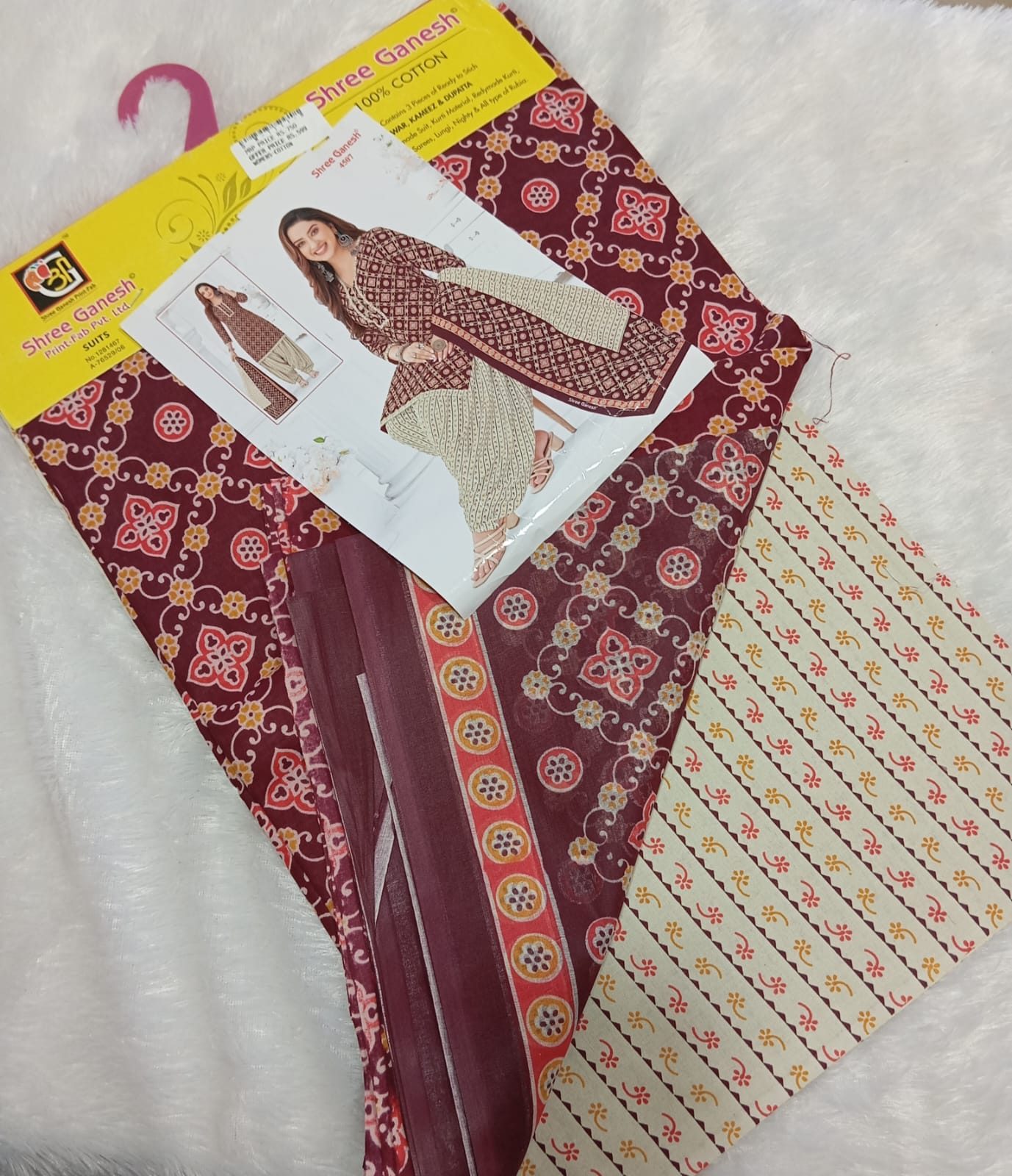 Cotton Chudidhar Material (CCM024)