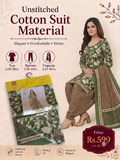 Cotton Chudidhar Material (CCM001)