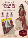 Cotton Chudidhar Material  (CCM006)