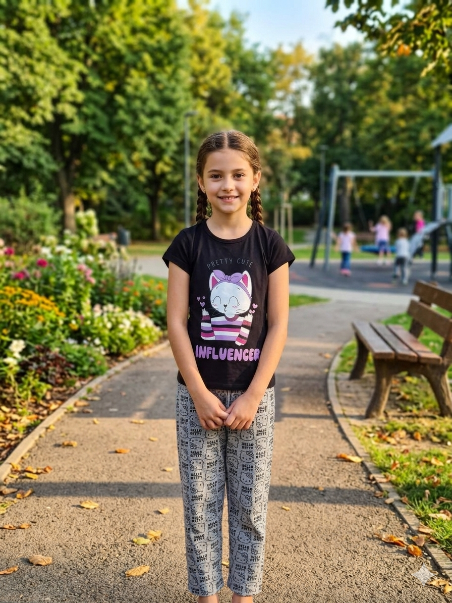 Girls Full Pant 3-4