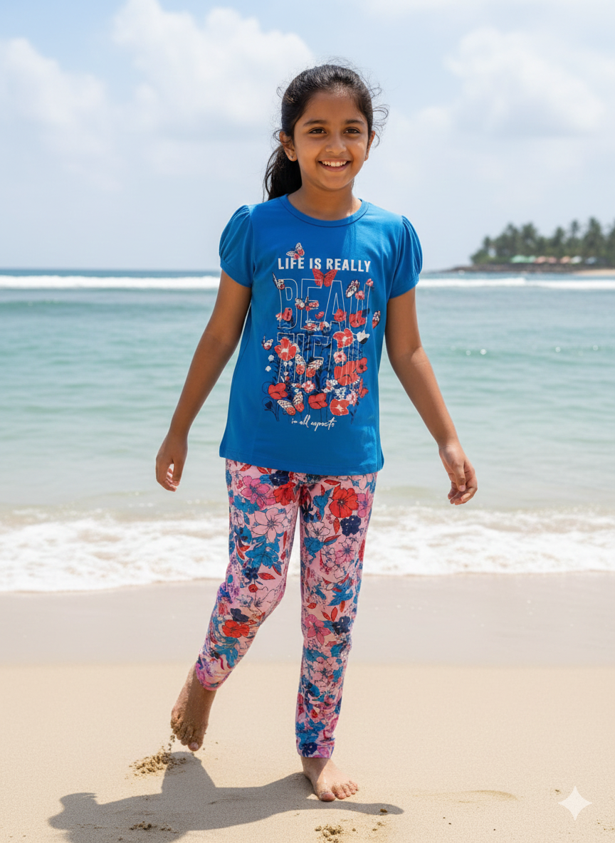 Girls Full Pant 7-8