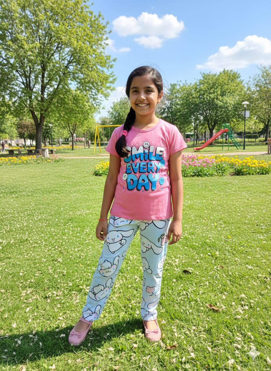 Girls Full Pant 5-6