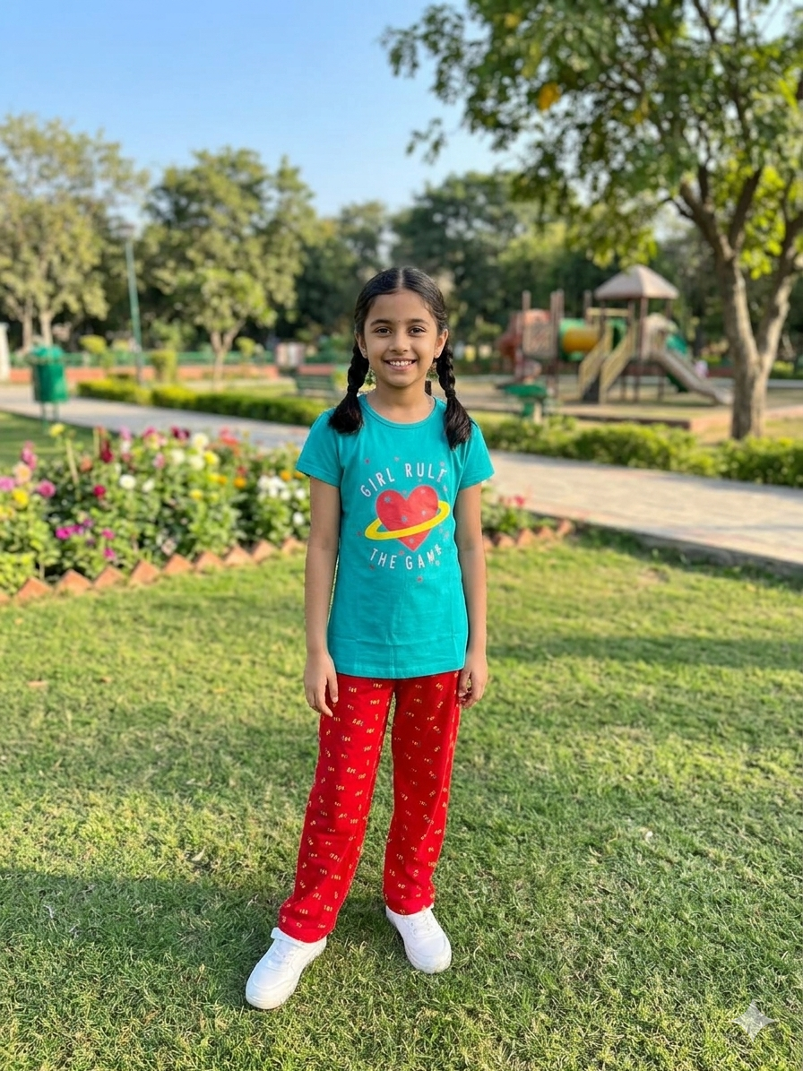 Girls Full Pant 13-14