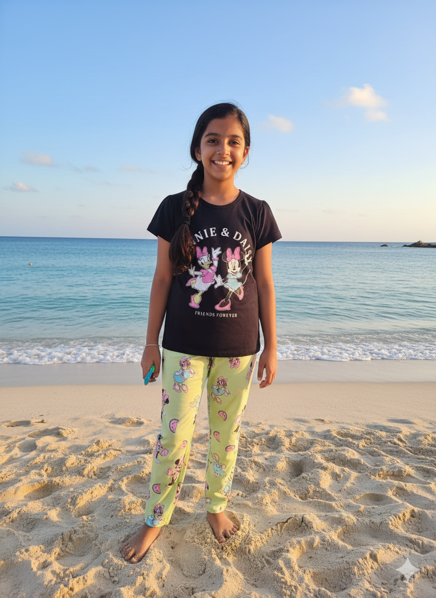 Girls Full Pant 3-4