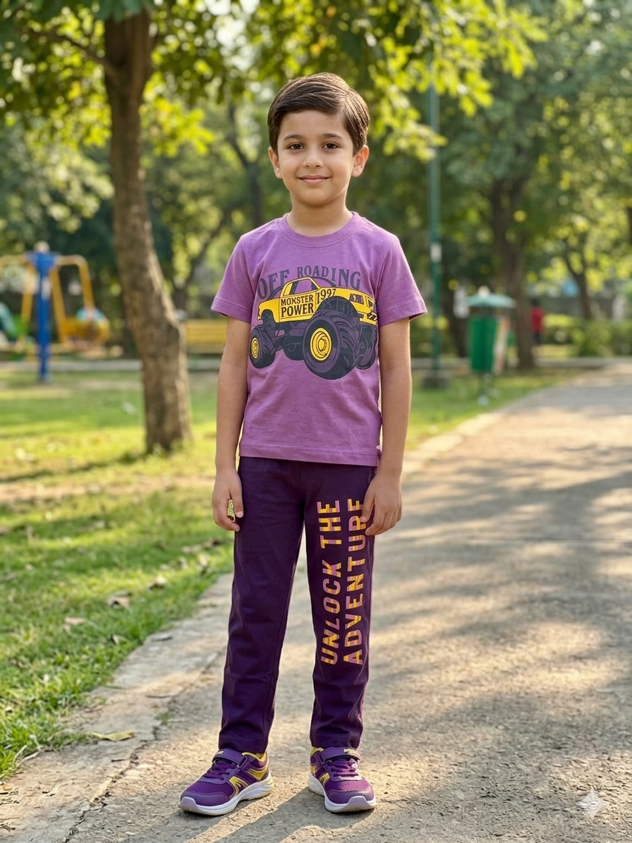 Boys Full Pant 1-2