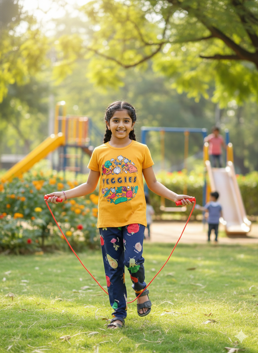 Girls Full Pant 3-4