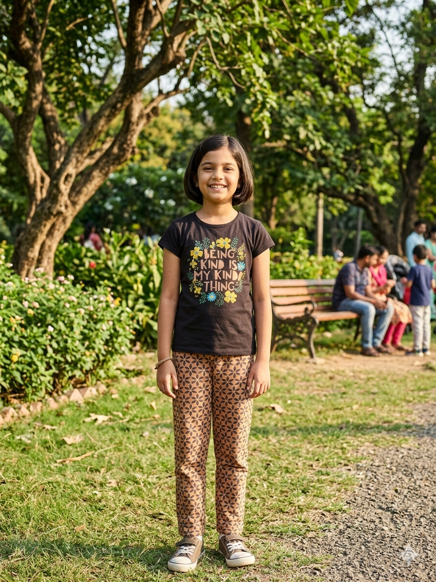 Girls Full Pant 3-4