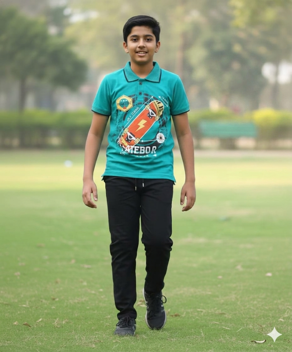 Boys Full Pant 3-4