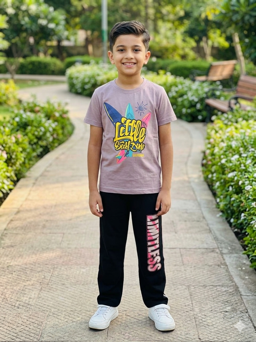 Boys Full Pant 3-4
