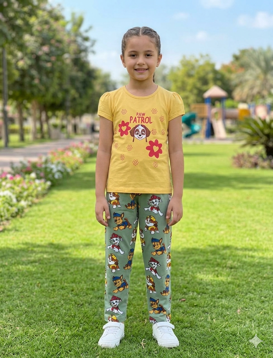 Girls Full Pant 3-4