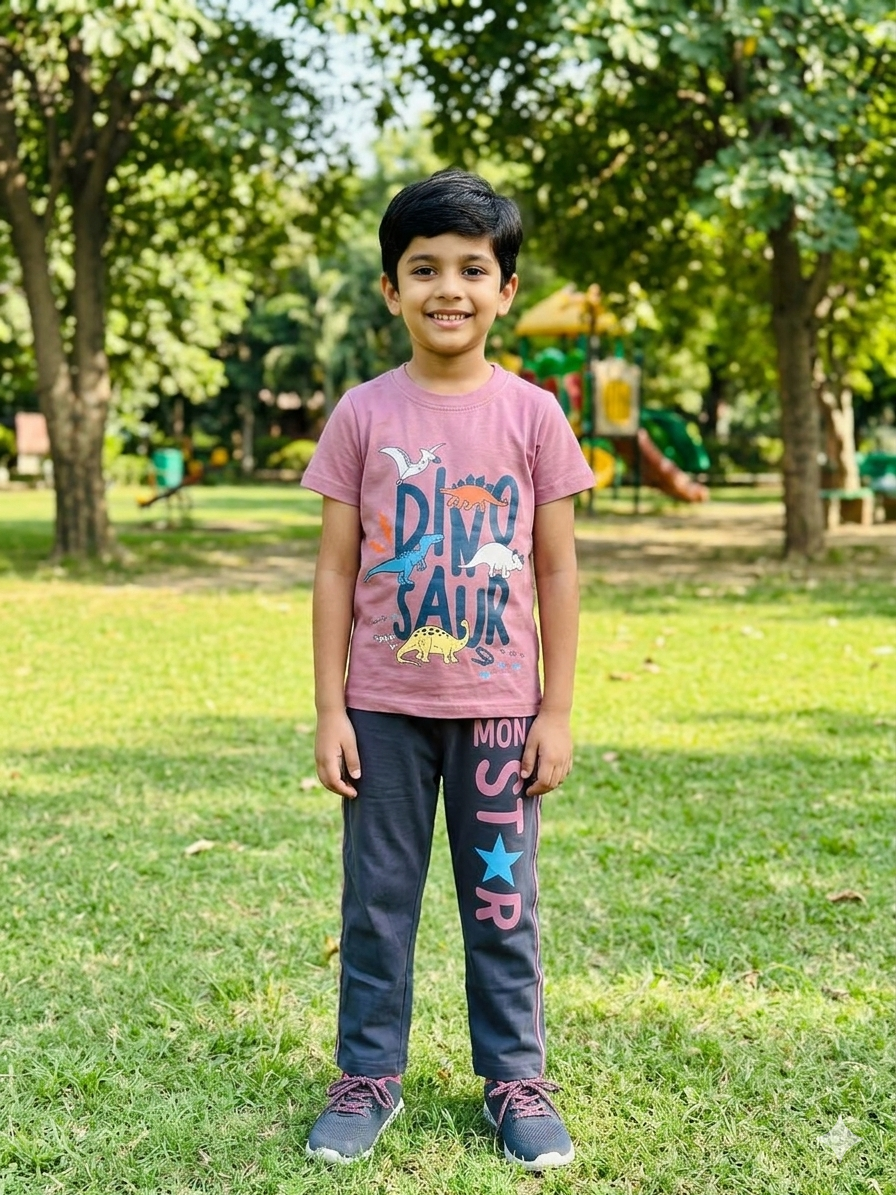 Boys Full Pant 1-2