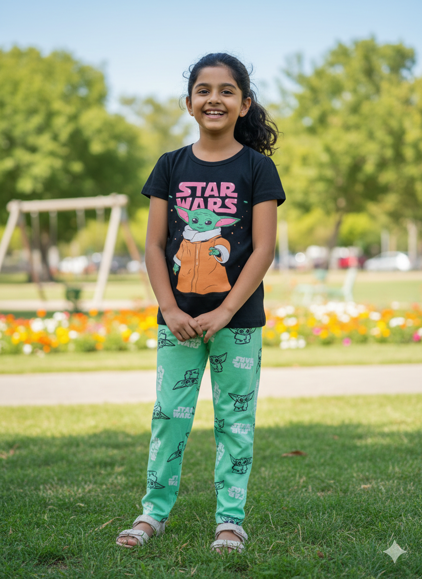 Girls Full Pant 5-6