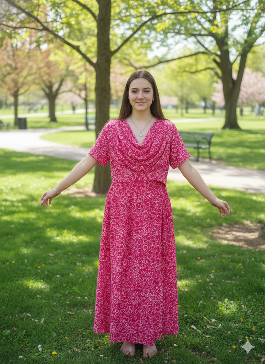 Shawl Type Zipless Maternity Wear Full Length -SZW004