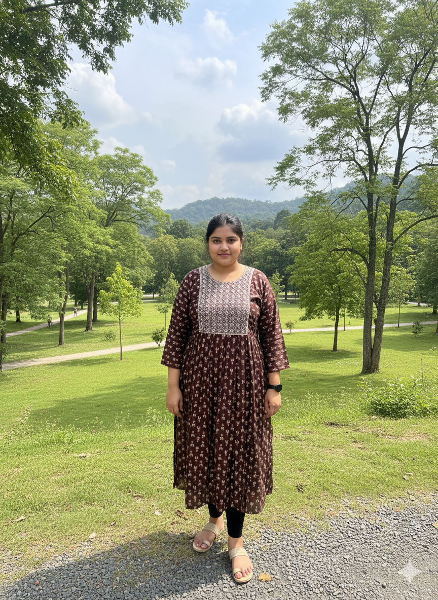 Umbrella kurtis-UK004