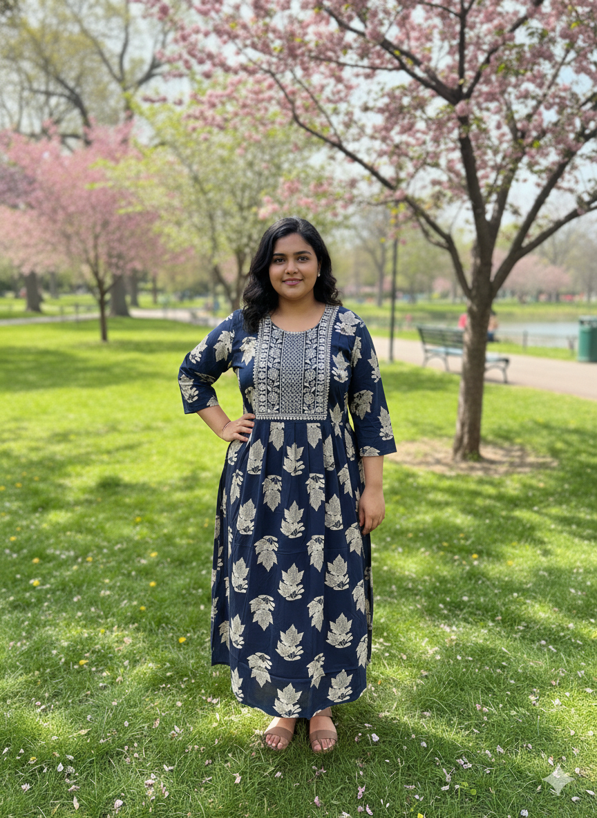 Umbrella kurtis-UK013