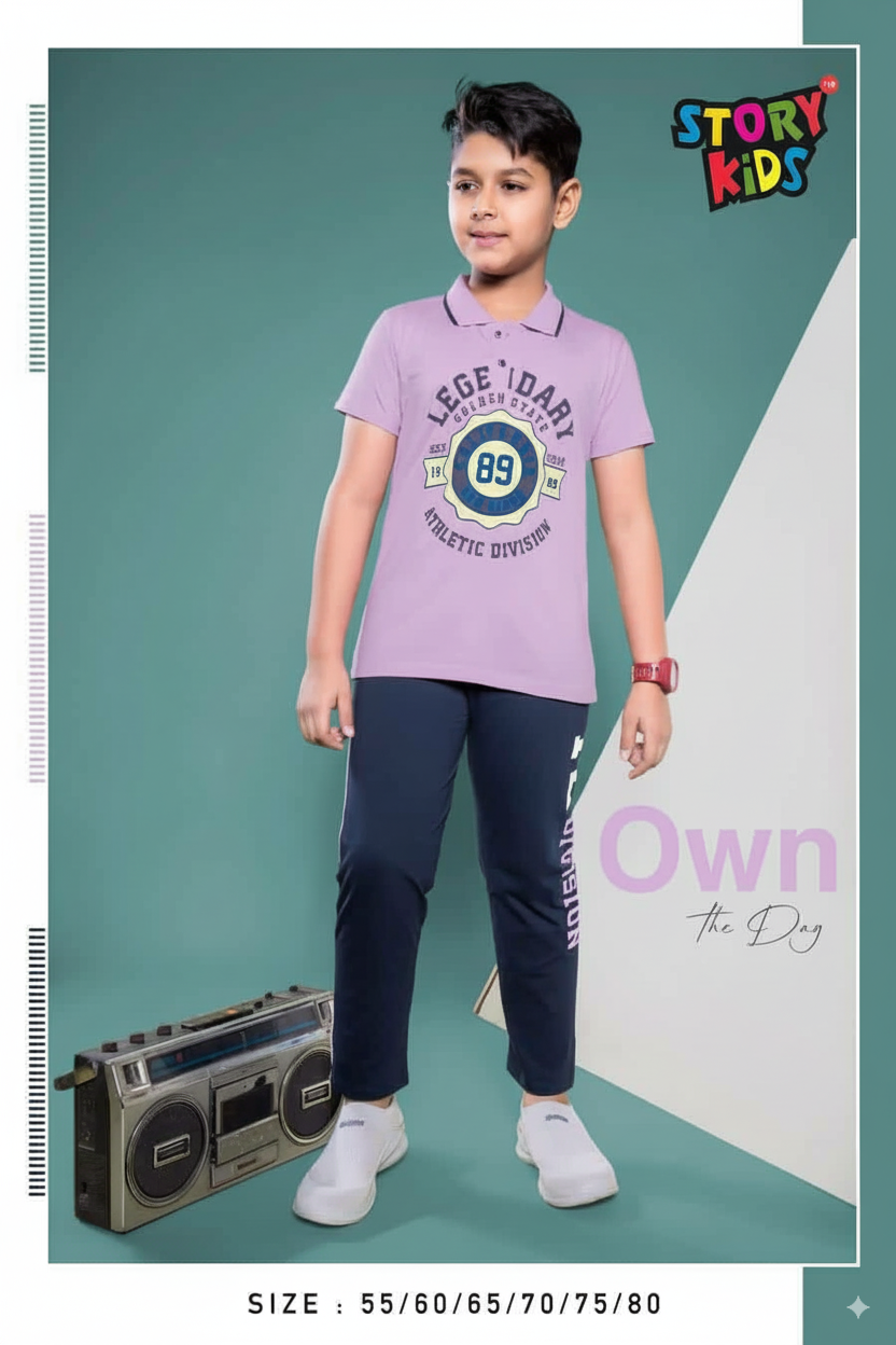 Boys Full Pant (Story Kids)-BFP001