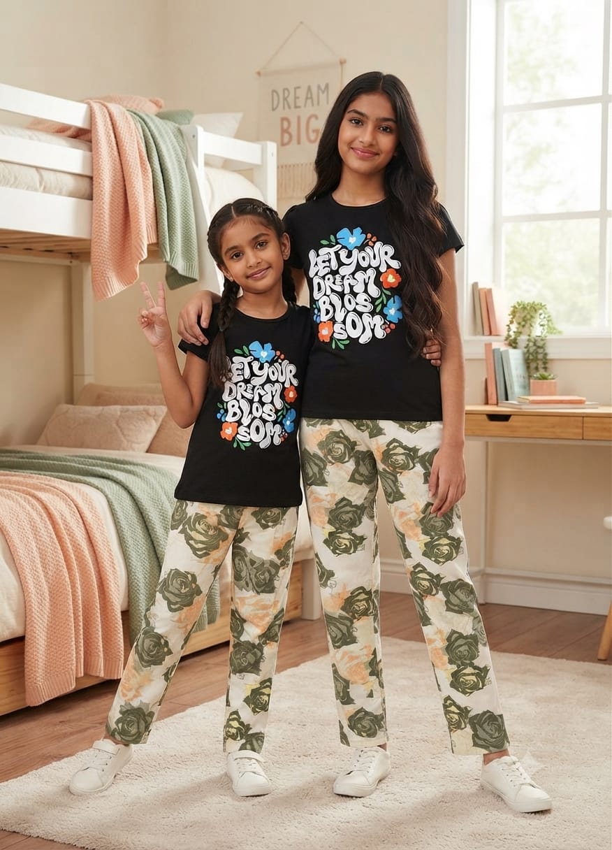 Girls Full Pant Set (GFP011)