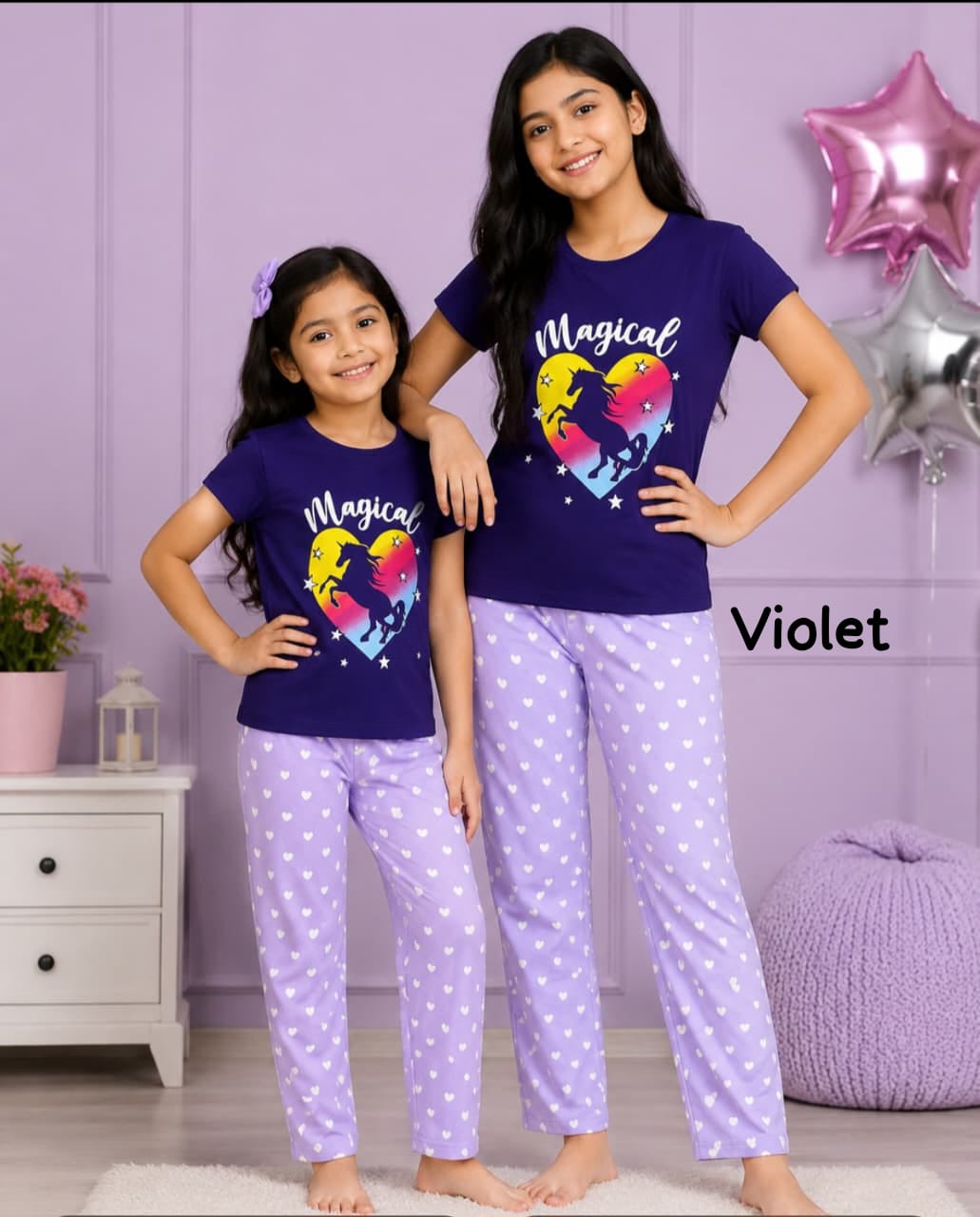 Girls Full Pant Set (GFP001)