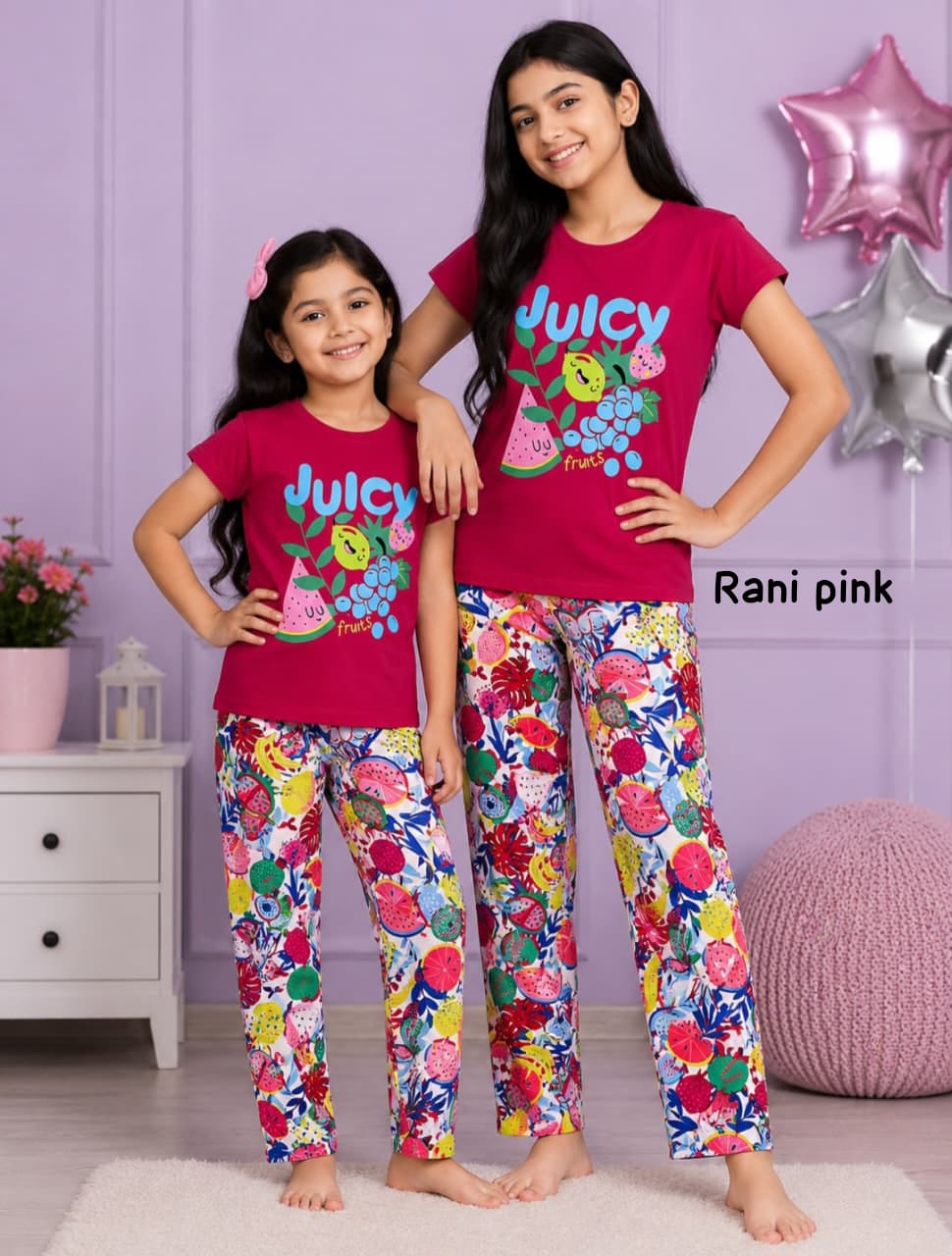 Girls Full Pant Set (GFP002)