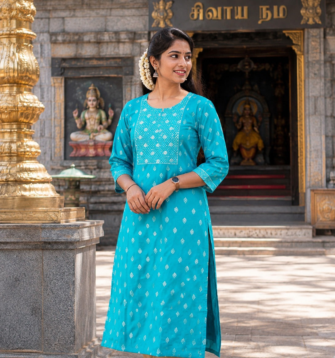 Sidecut Kurti (SCK023)
