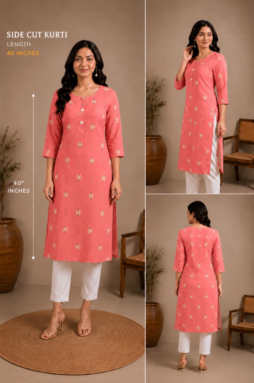 Sidecut Kurti (SCK011)