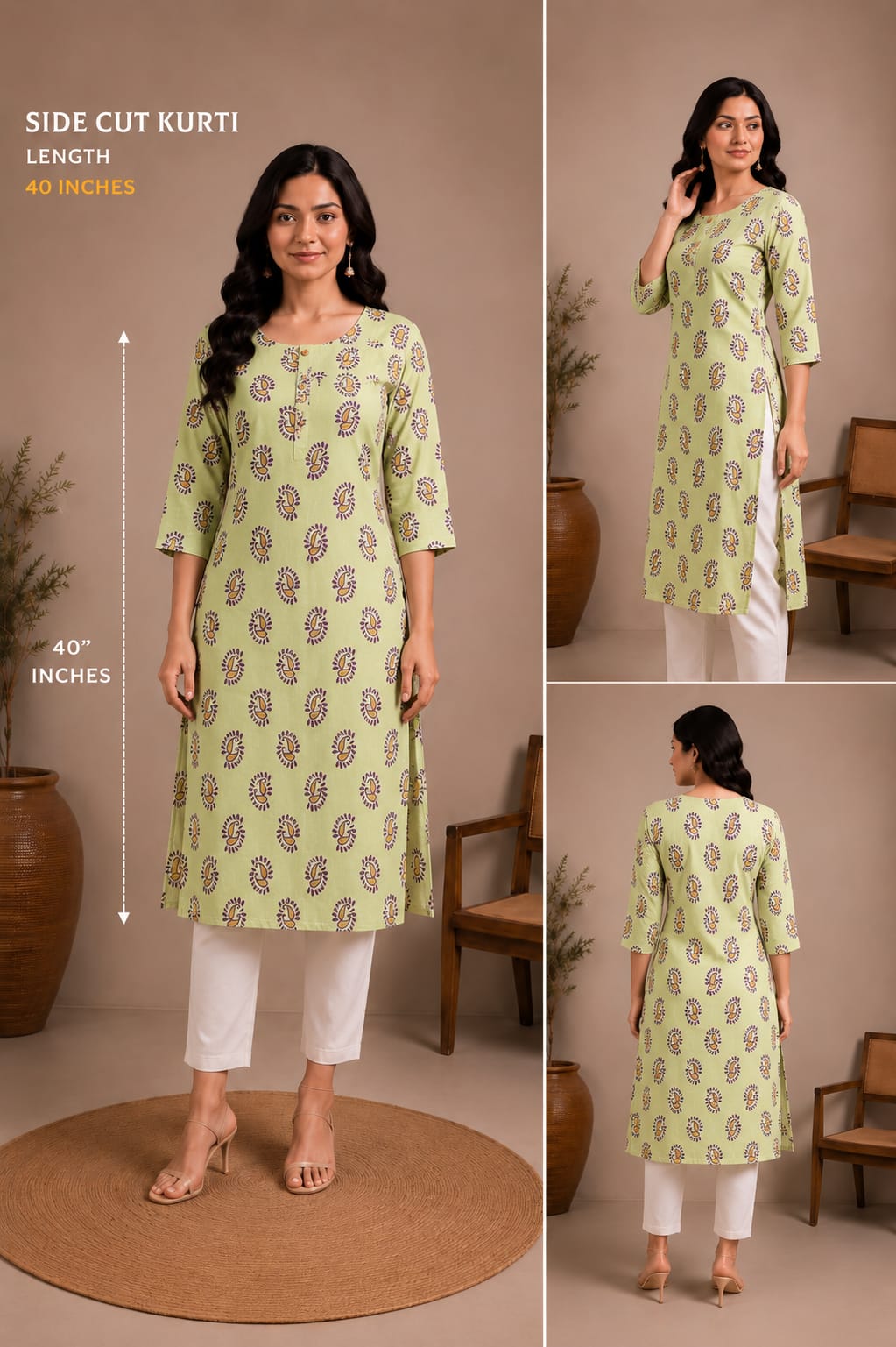 Sidecut Kurti (SCK012)