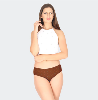Prithvi Flower Print Panties (Random Colors)