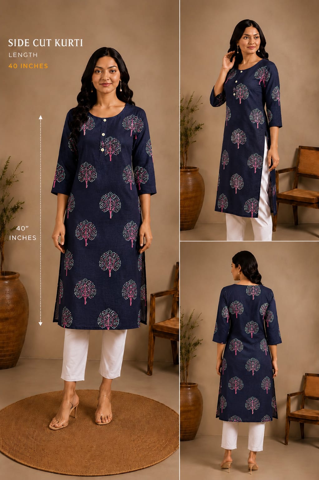 Sidecut Kurti (SCK014)