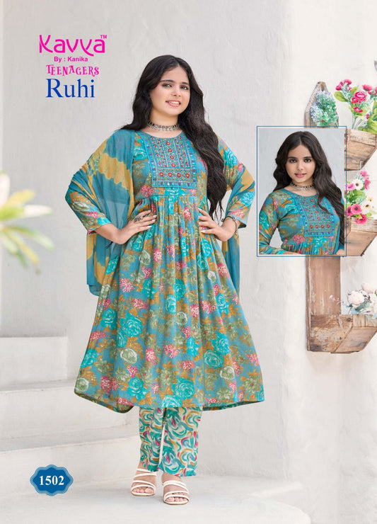 Teen Girls Chudidhar Set - TC008