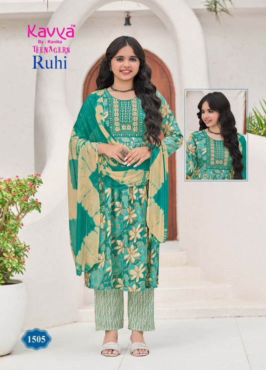 Teen Girls Chudidhar Set - TC005
