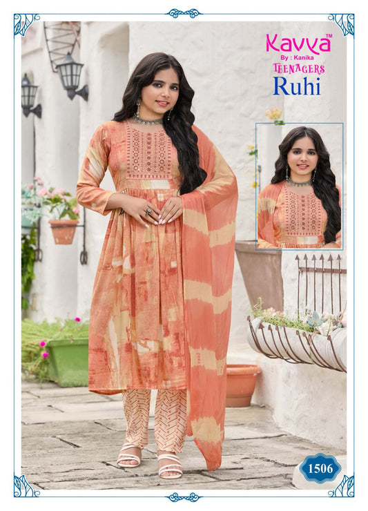 Teen Girls Chudidhar Set - TC006
