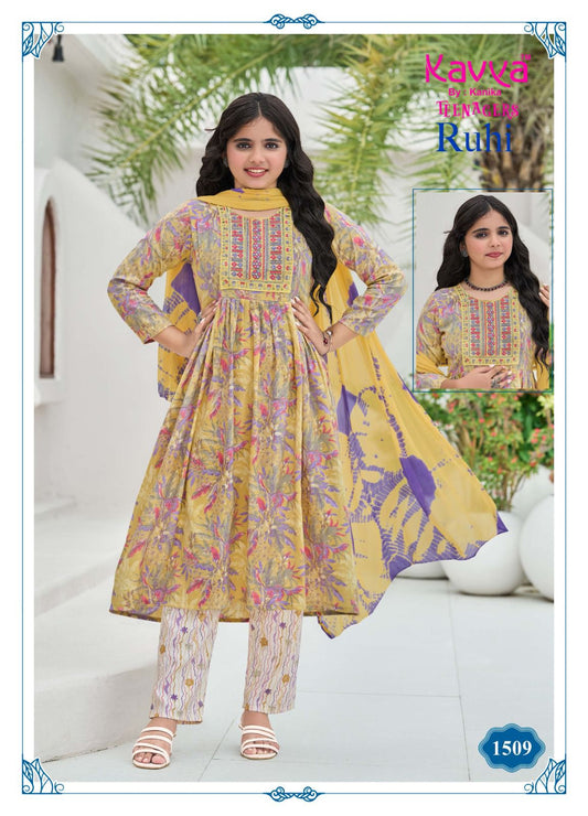 Teen Girls Chudidhar Set - TC003