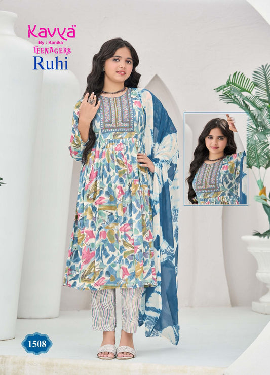 Teen Girls Chudidhar Set - TC004