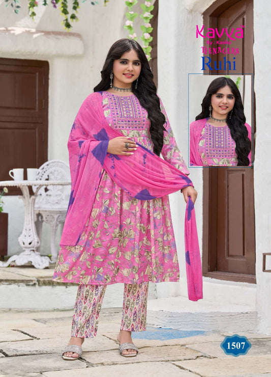 Teen Girls Chudidhar Set - TC001