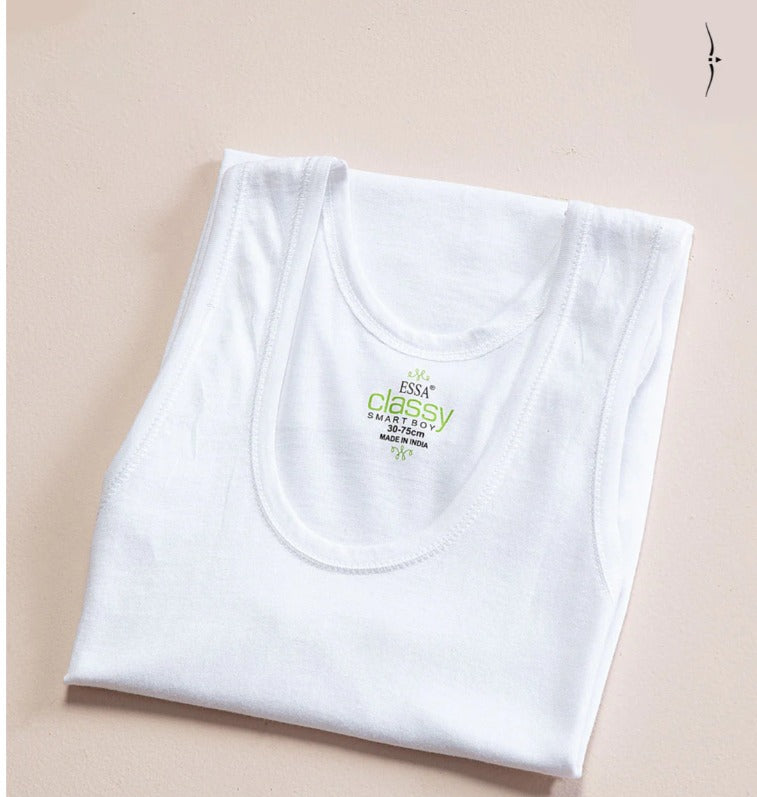 Essa Kids White Vest