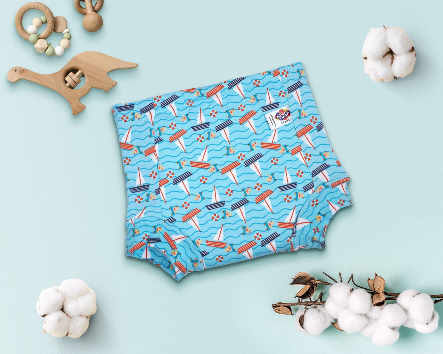 Washable Padded Shorts