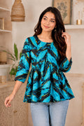 Peplum Short Top (PT002)