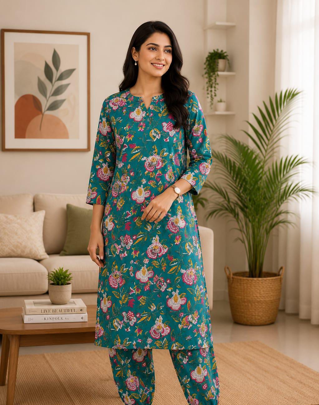Kalamkari Coord Set (KCS001)