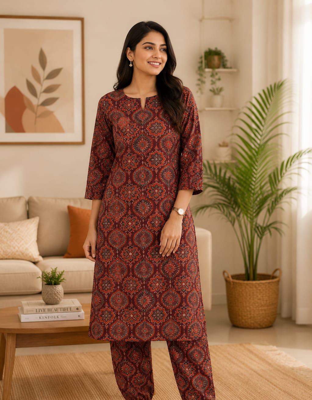 Kalamkari Coord Set (KCS003)