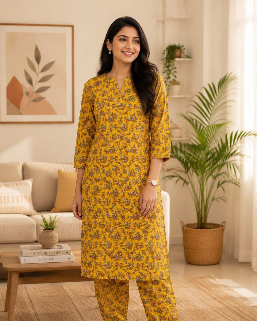 Kalamkari Coord Set (KCS004)